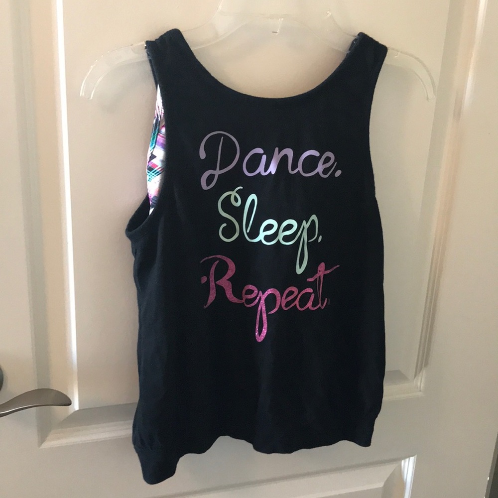 Girls dance tank top